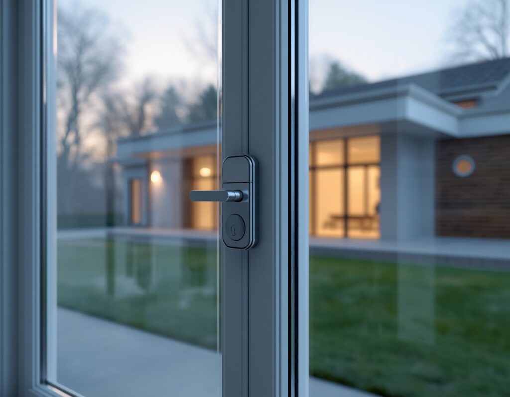 Fenstersicherung Erdgeschoss von außen mit Sicherungsmaßnahmen