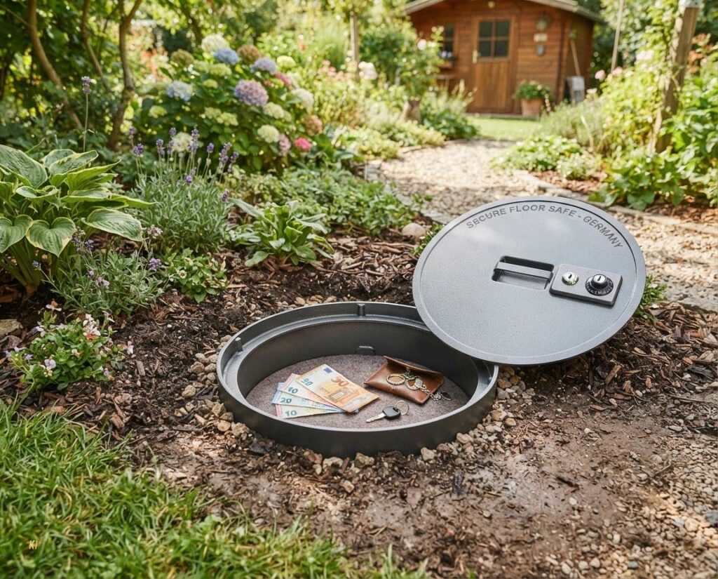 Bodentresor im Gartenboden
